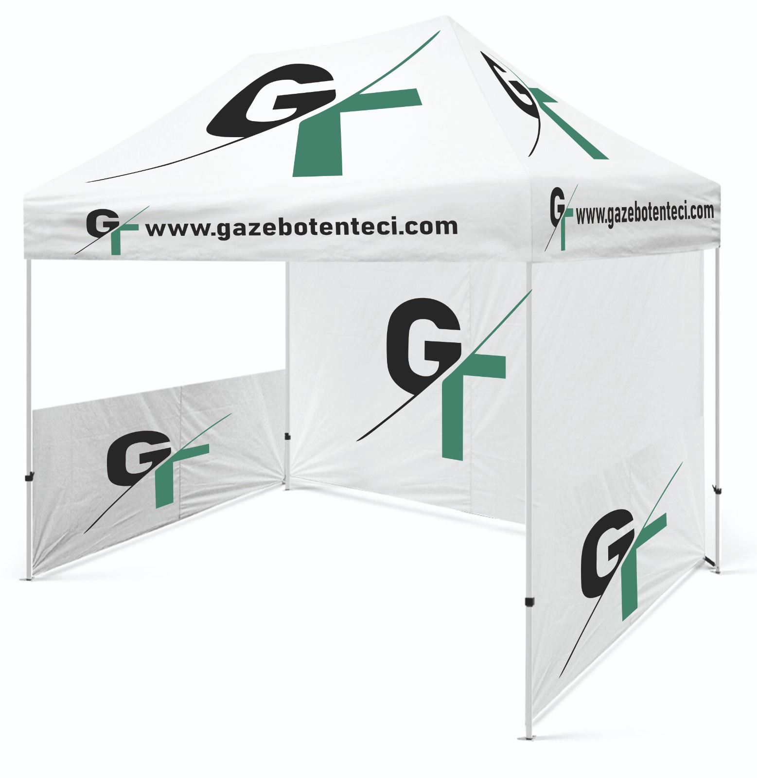 2x3 Baskılı Gazebo Tente