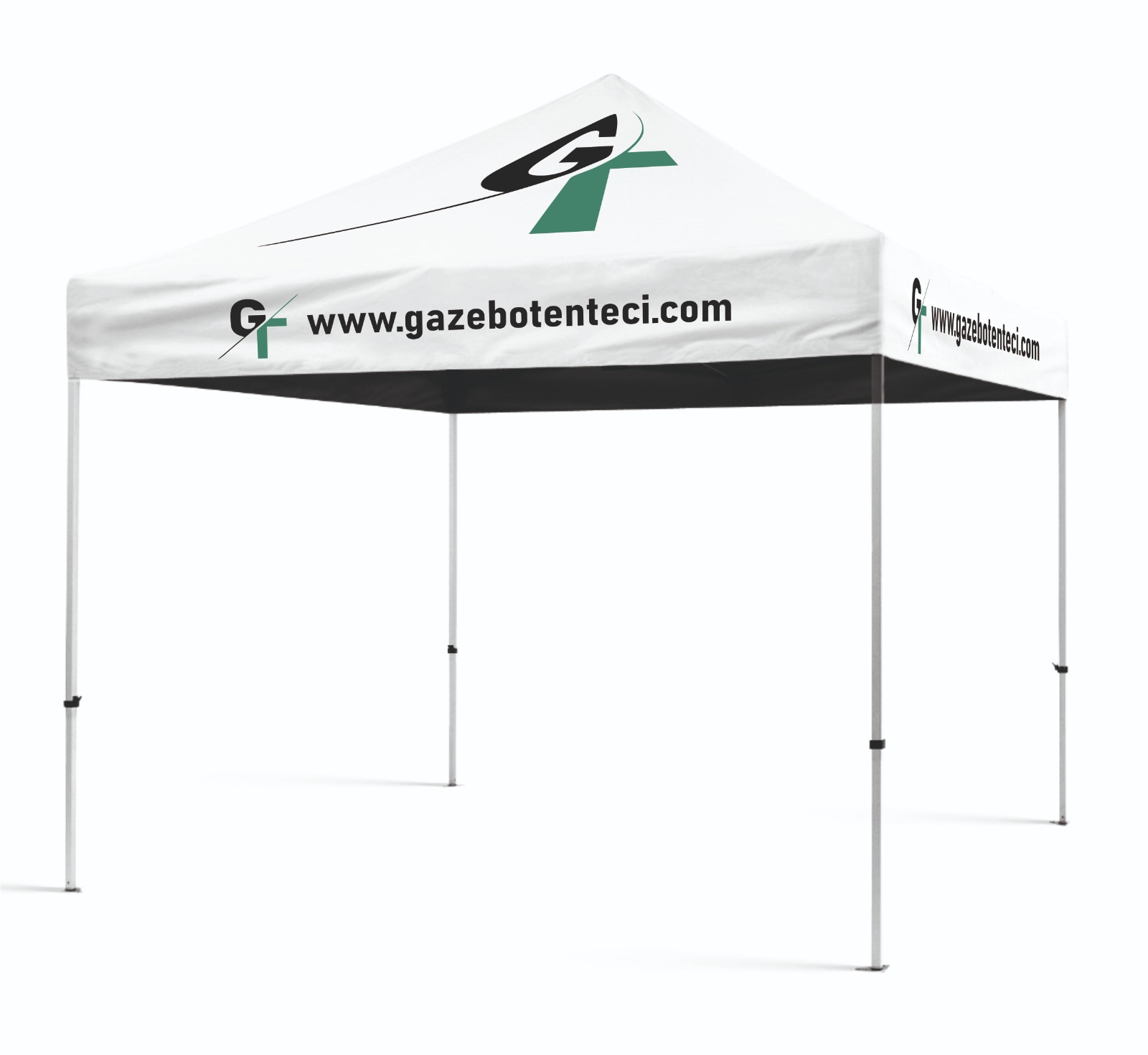 3x45 Baskılı Gazebo Tente